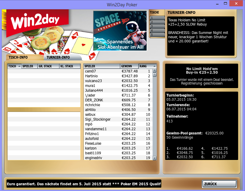 Win2day Poker Win2day Poker