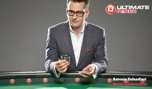 Antonio Esfandiari - Ultimate Poker Ambassador Antonio Esfandiari Ultimate Poker Ambassador