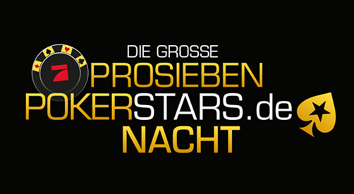 Premiere der Großen ProSieben PokerStars.de Nacht am Freitag