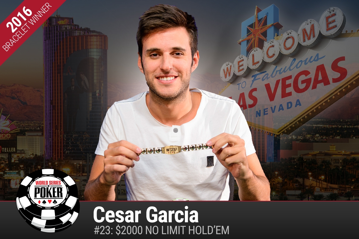 WSOP 2016 #23 – Cesar Garcia siegt in der Verlängerung