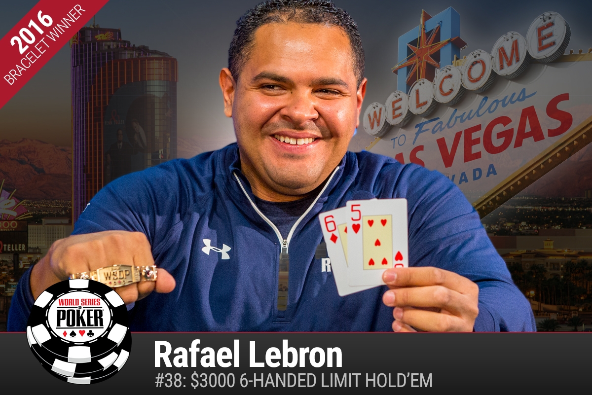 WSOP 2016 #38 – Rafael Lebron bezwingt Georgios Zisimopoulos