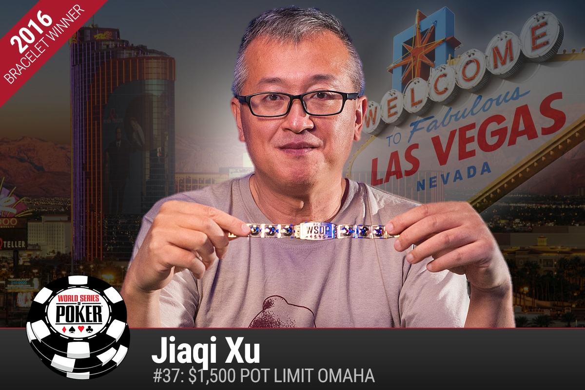 WSOP 2016 #37 – Jiaqi Xu gewinnt das Pot-Limit Omaha Event