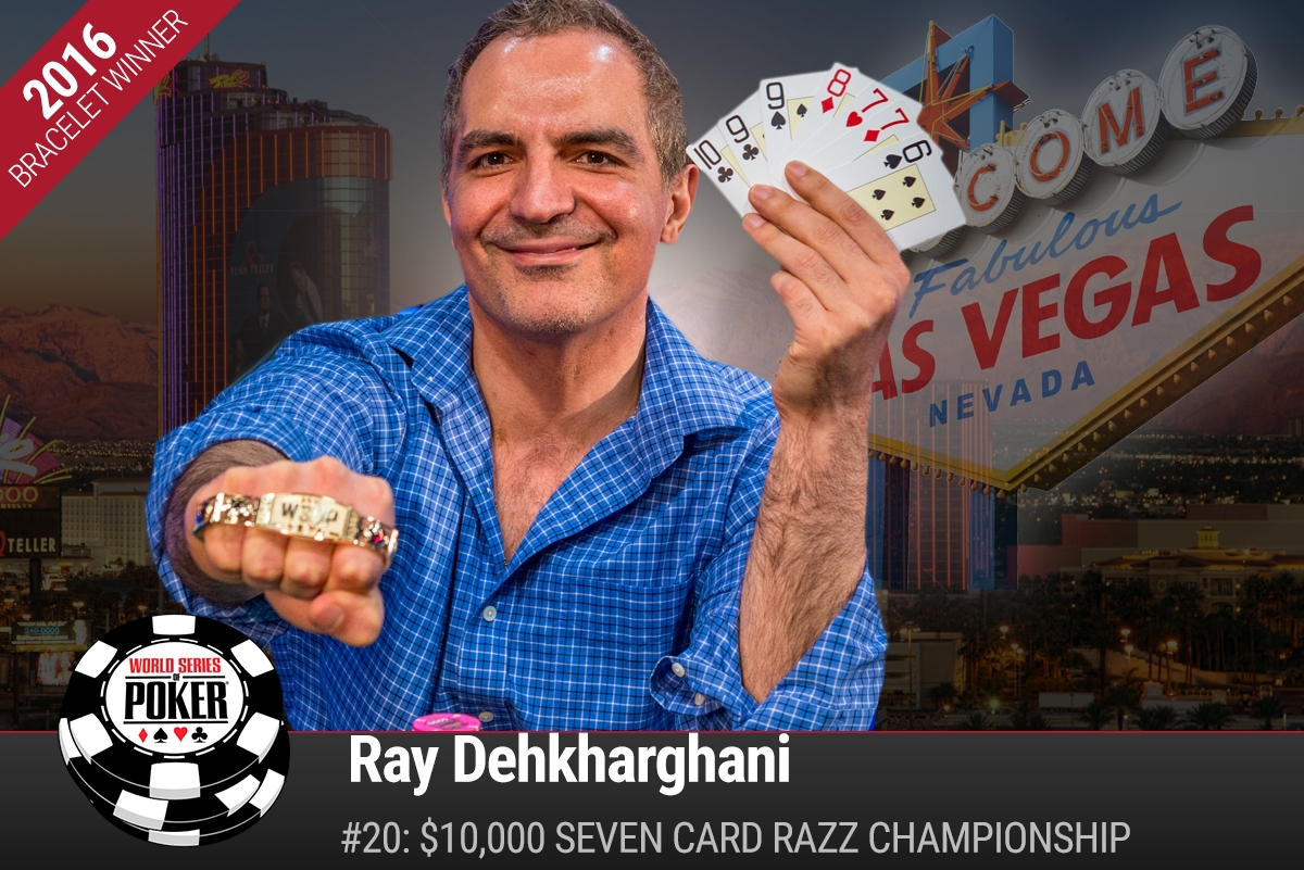 WSOP 2016 #20 – Dehkharghani bezwingt Mercier im Heads-Up