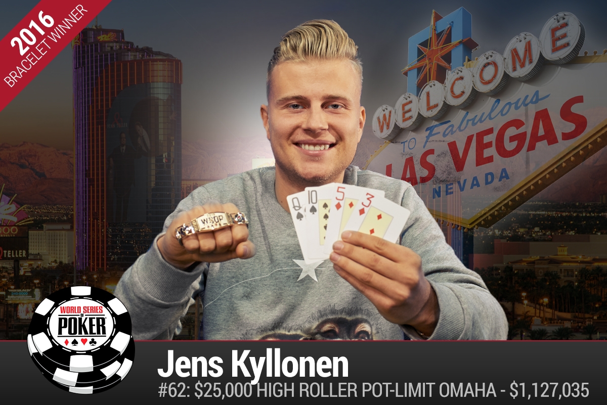 WSOP 2016 #62 – Jens Kyllonen holte das High Roller PLO