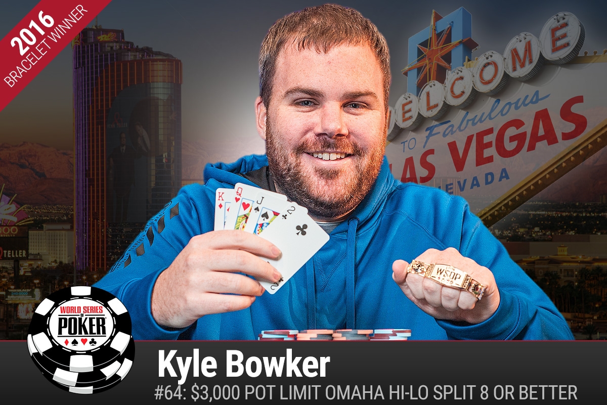 WSOP 2016 #64 – Bowker holt Gold im PLO8