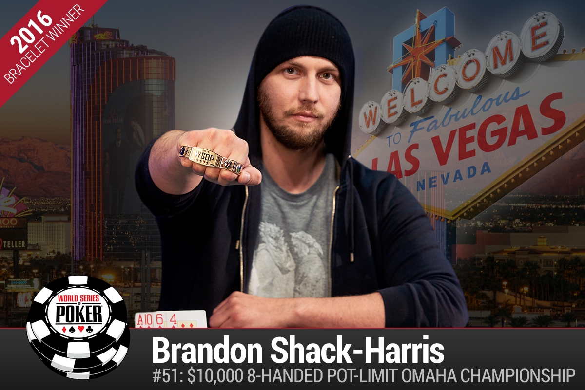 WSOP 2016 #51 – Brandon Shack-Harris ist der PLO World Champion