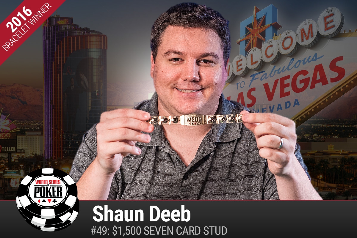 WSOP 2016 #49 – Shaun Deeb stürmt zum Stud Bracelet