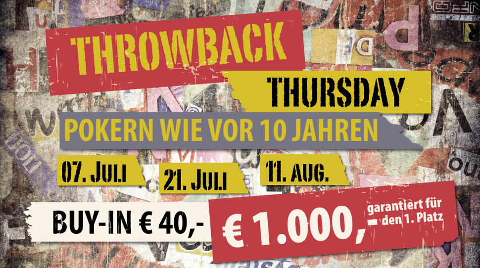7-Way Deal beim Throwback Thursday im CCC Simmering