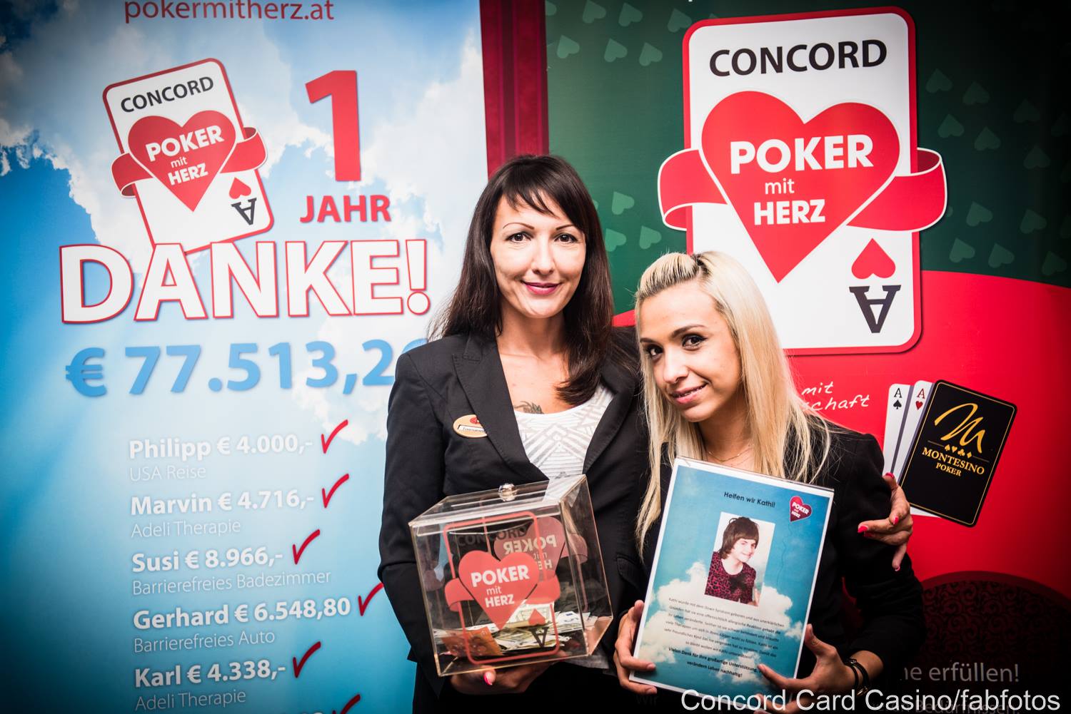 Teilung beendet Poker mit Herz Low Budget Special Friday
