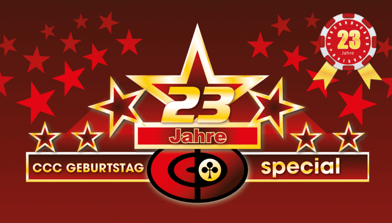 Die Concord Card Casinos feiern 23. Geburtstag