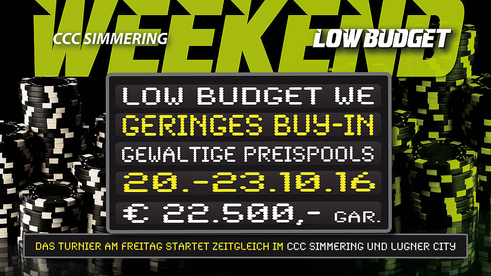 7-Way Deal beim Start des Low Budget Weekend im CCC Wien-Simmering