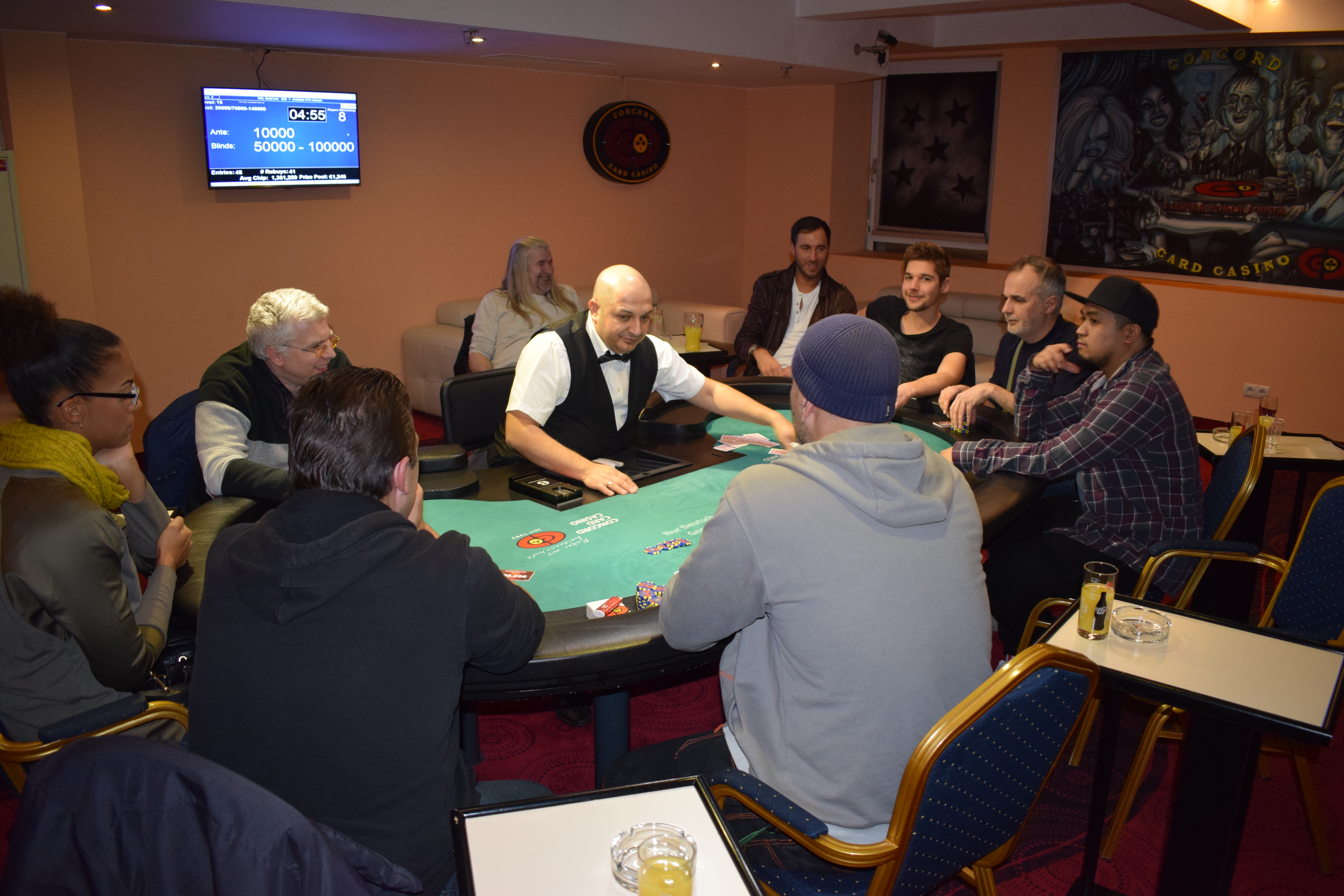 8-way Deal beim XXXL Hold’em in der Lugner City