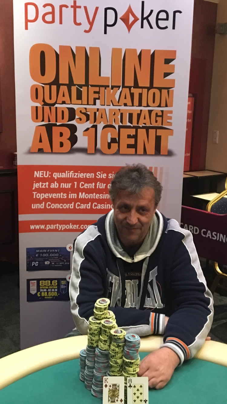 Doppelte Entscheidung beim World of Poker – Limit Hold’em im CCC Simmering