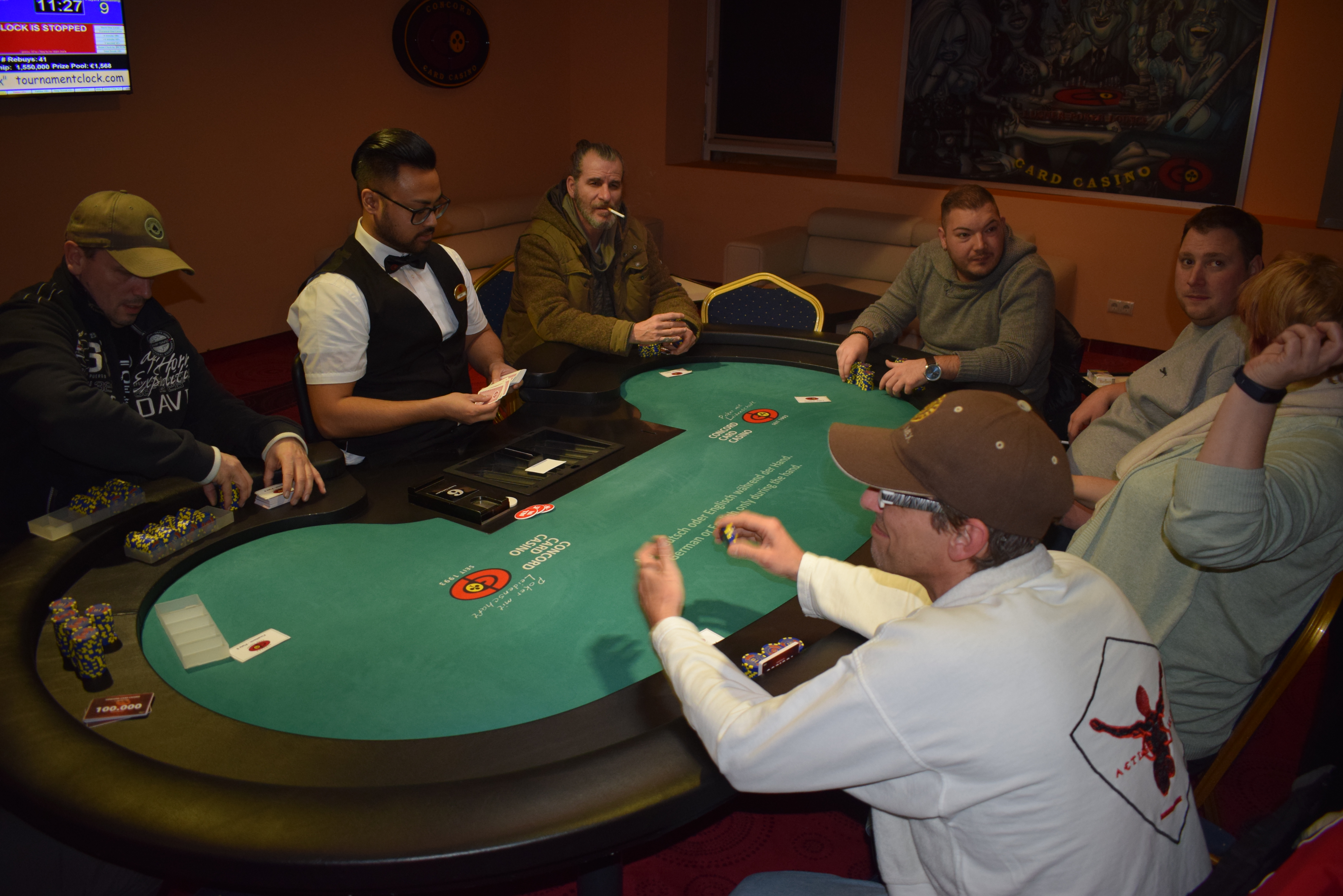 Heads-up-Deal entscheidet XXL Holdem am Dienstag im CCC Lugner City