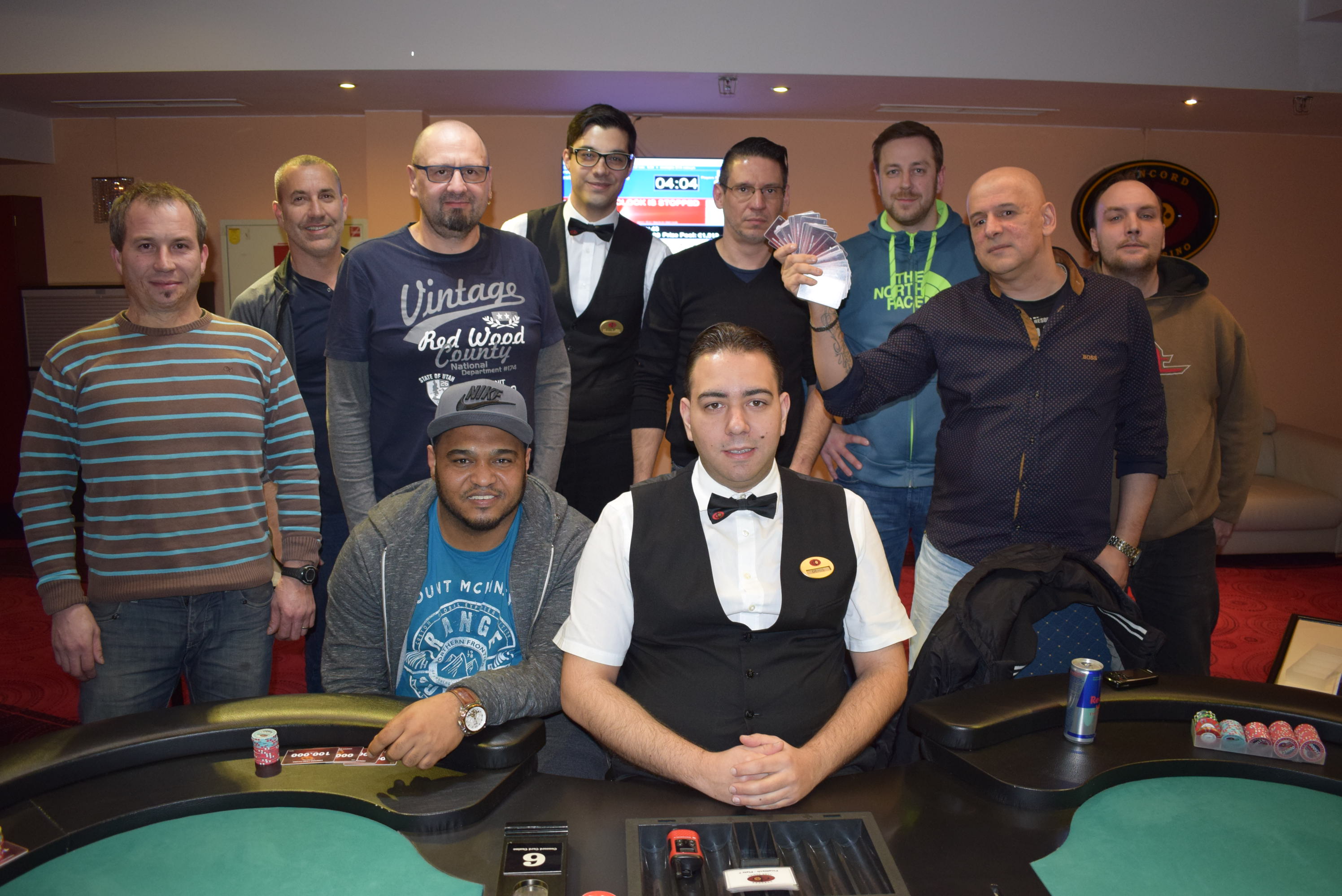 Lugner City: Teilung im Heads-up beim XXL Hold’em