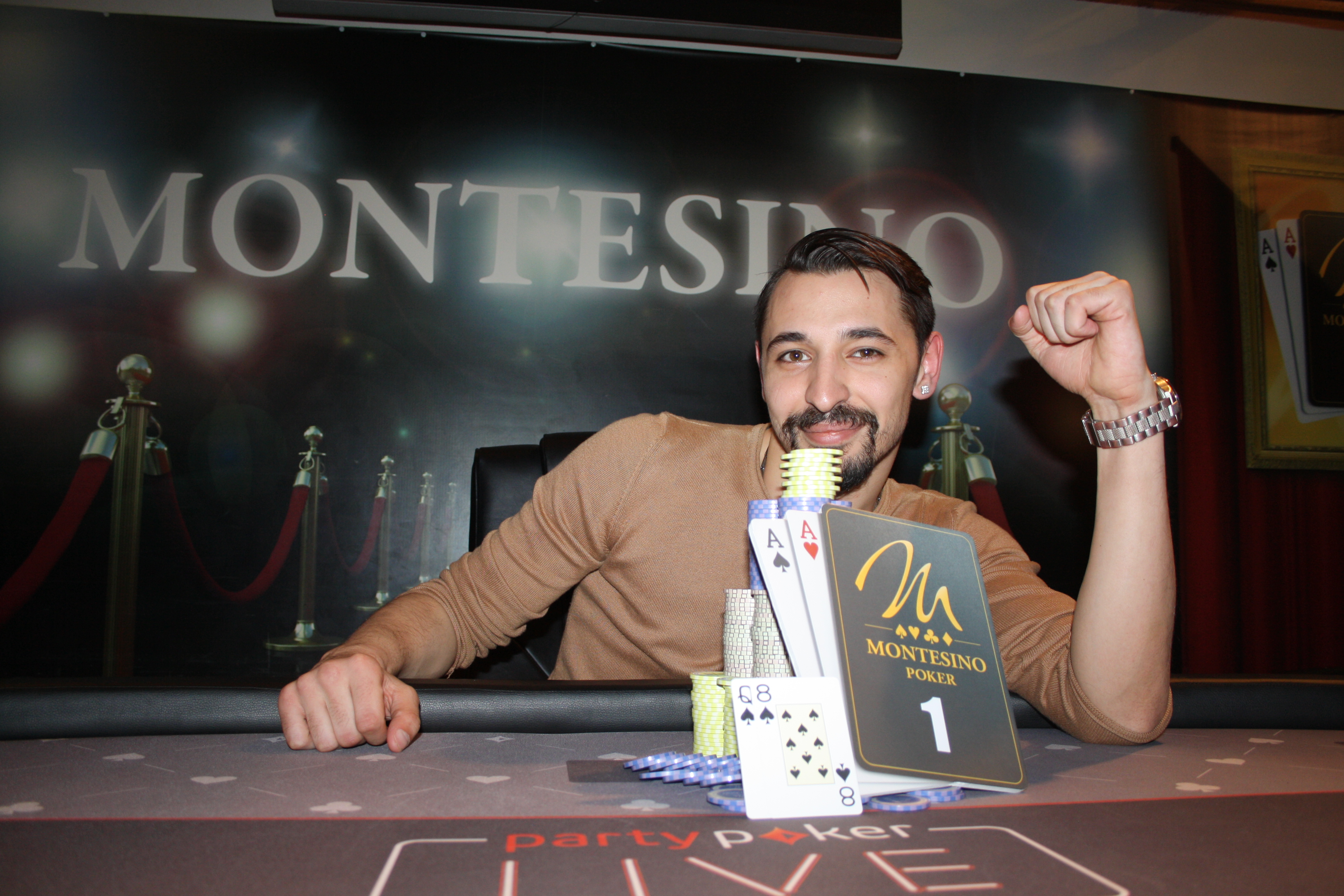 Denis Dobric siegt zum Start der Montesino Poker Party
