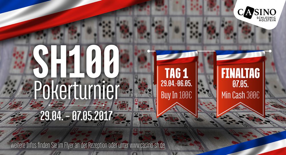 Tobias S. siegt nach Deal beim Finale des SH100 im Casino Lübeck