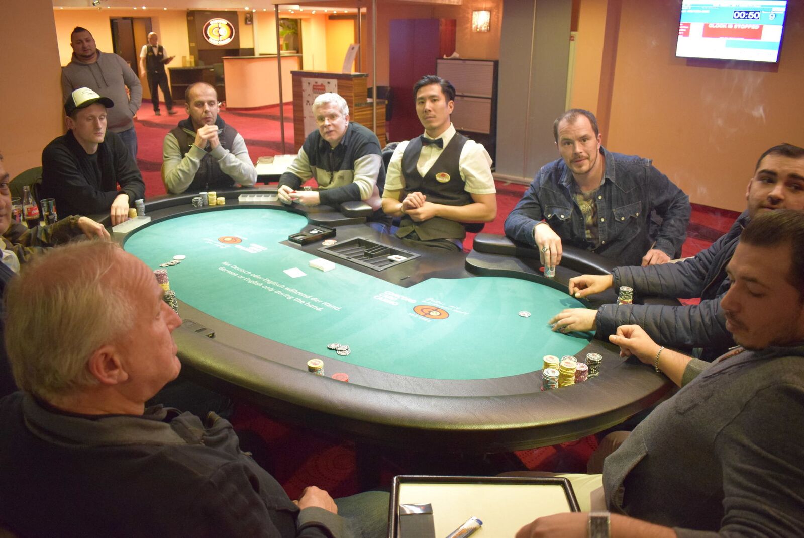 Teilung zu dritt beendet Bountyturnier im CCC Wien Lugner City