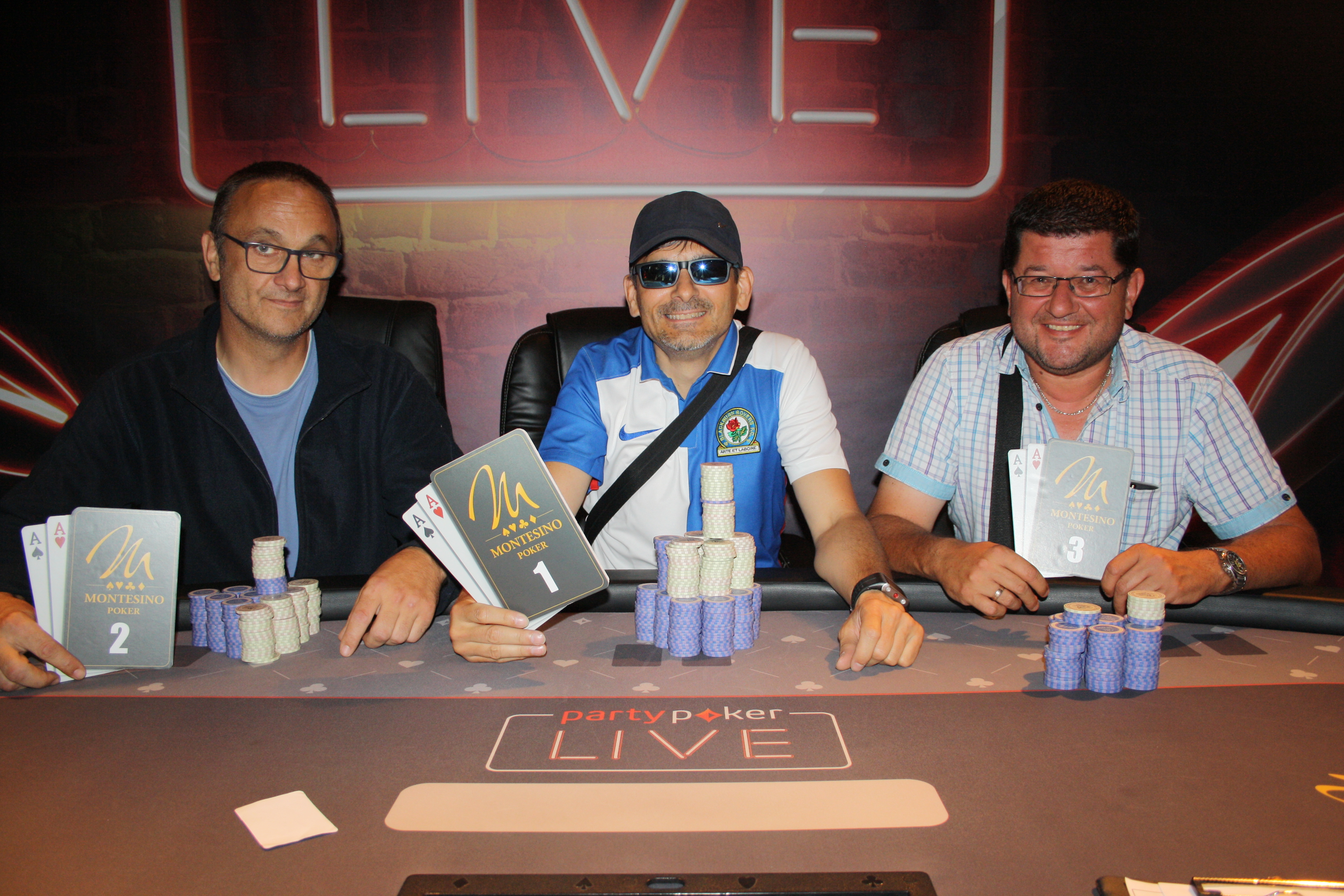 Richie holt den Special Friday der Montesino Poker Party