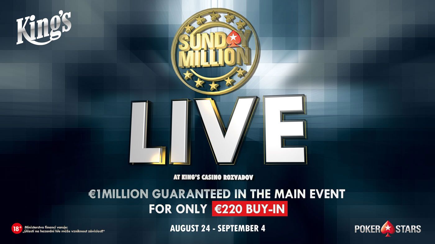 Das Final-Wochenende der Sunday Million Live