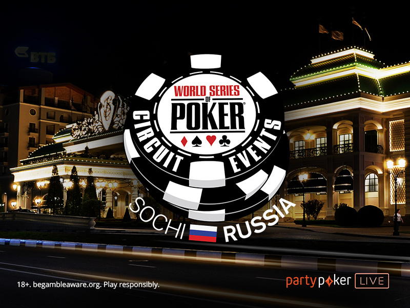 partypoker LIVE und Casino Sochi mit 4-Jahres Deal