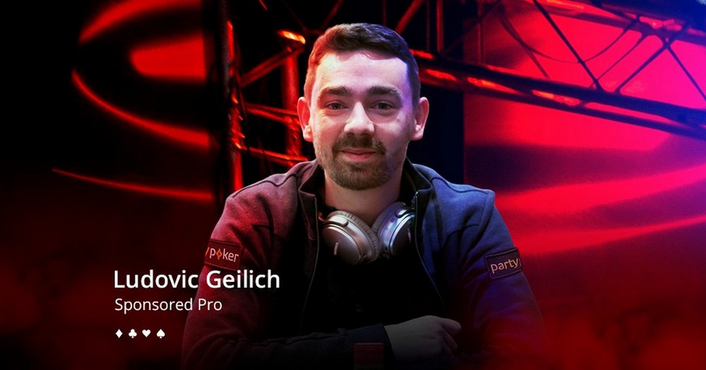 Online Poker: Ludovic Geilich im Team partypoker