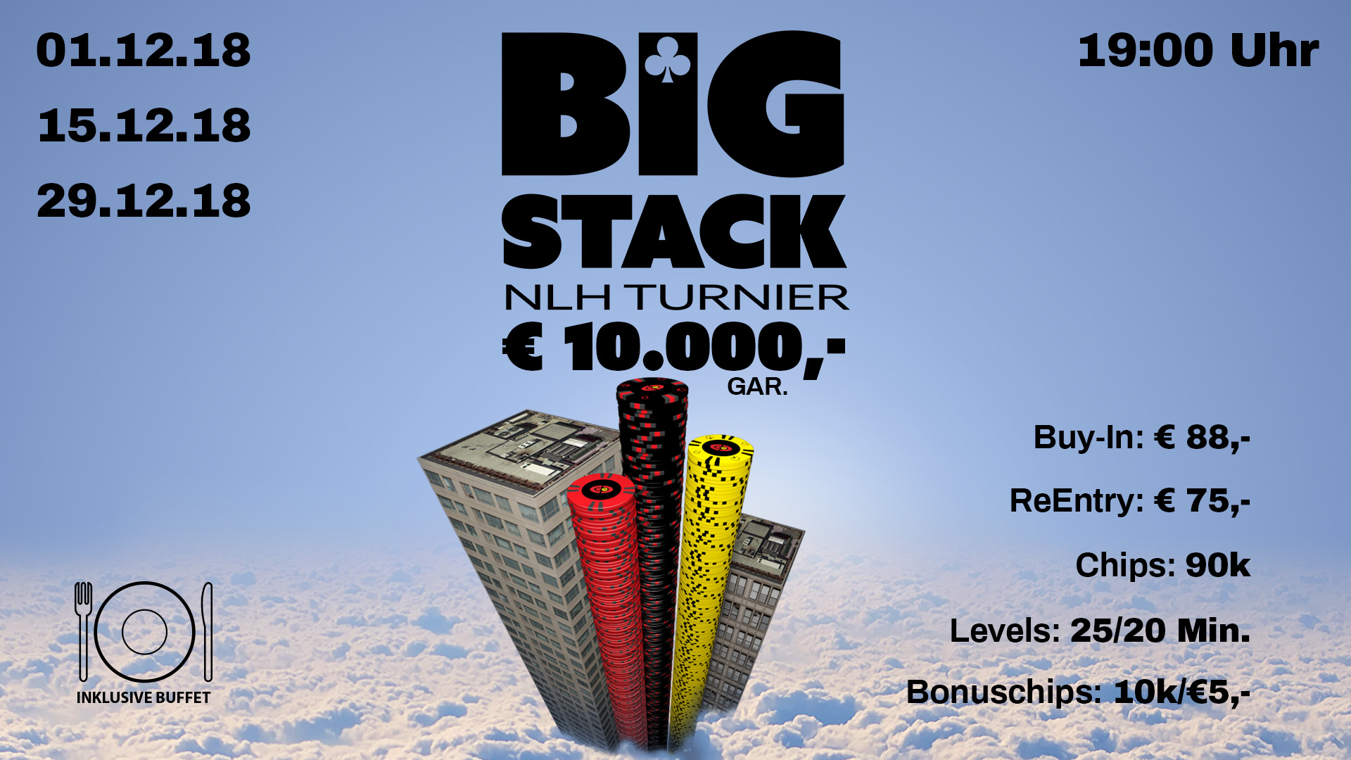 5-Way Deal entscheidet das letzte Big Stack im CCC Kufstein