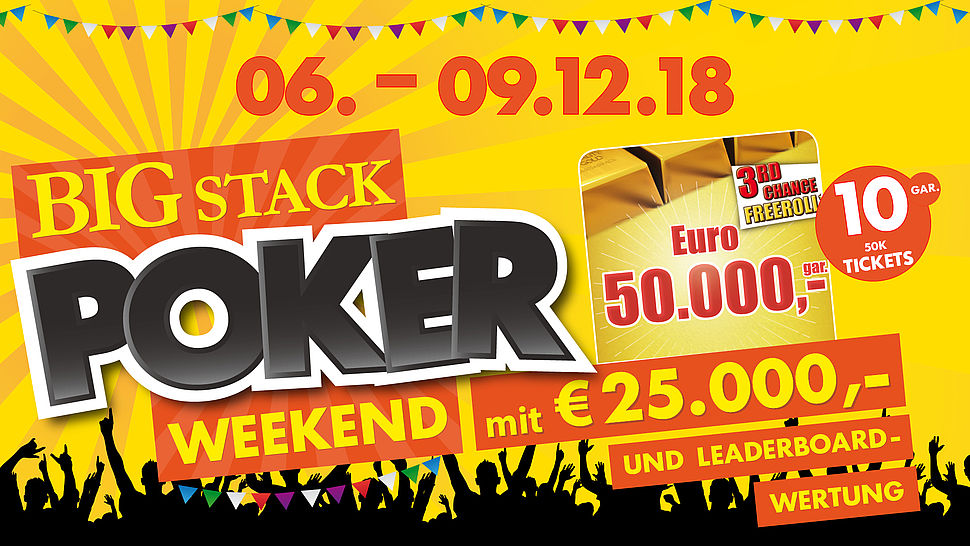 Montesino: Big Stack Weekend eröffnet den Jahresendpsurt