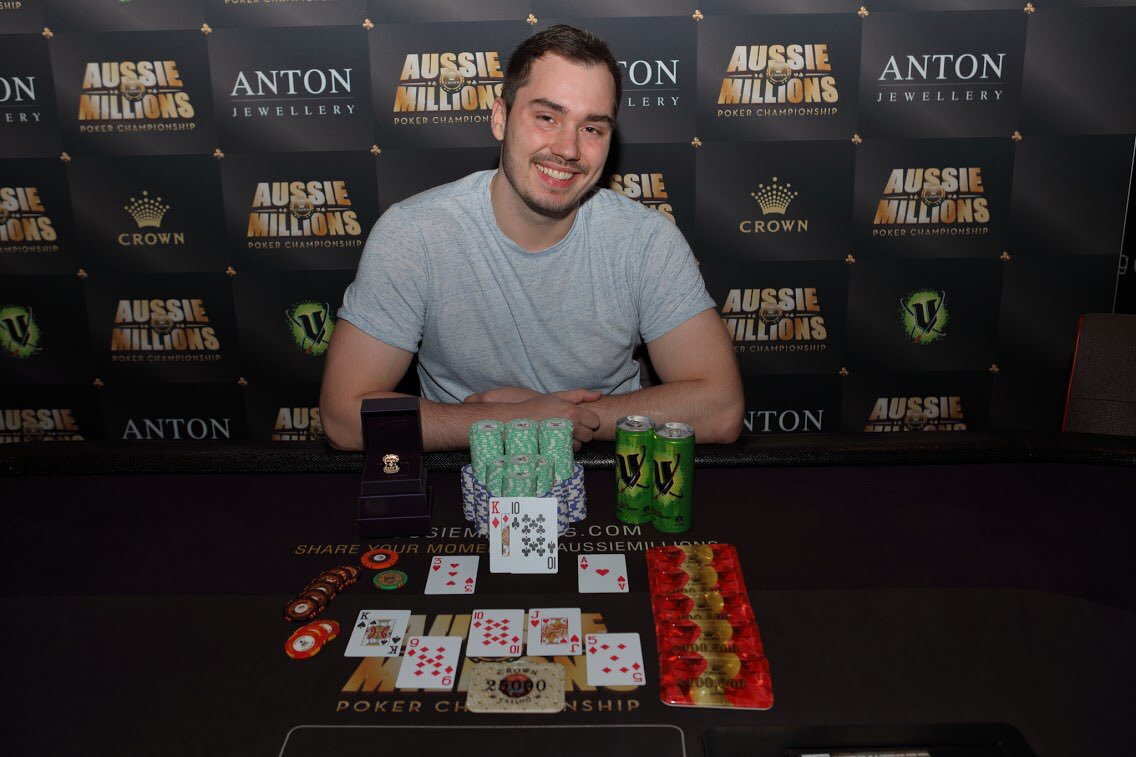 Aussie Millions: Anton Morgenstern gewinnt das A$25k PLO
