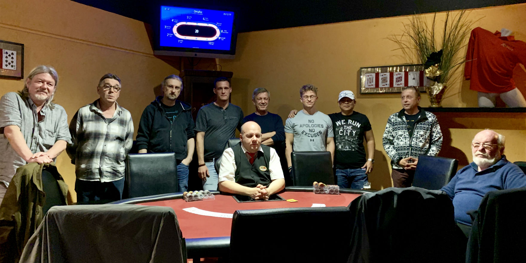 7-Way Deal beim Omaha im Poker Royale