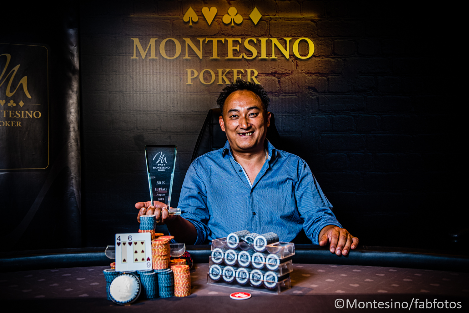 Montesino: Heads-up Deal entscheidet das 50k Event