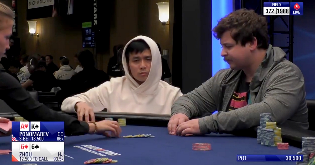 EPT Barcelona: Angle Shot-Kontroverse um Quan Zhou