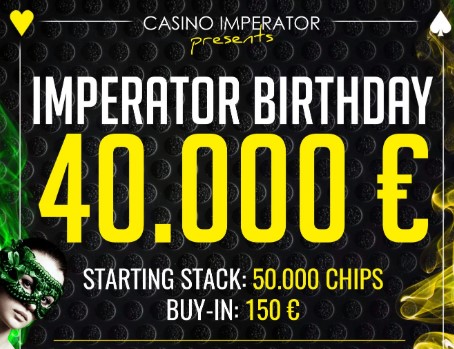 Das Casino Imperator feiert Geburtstag