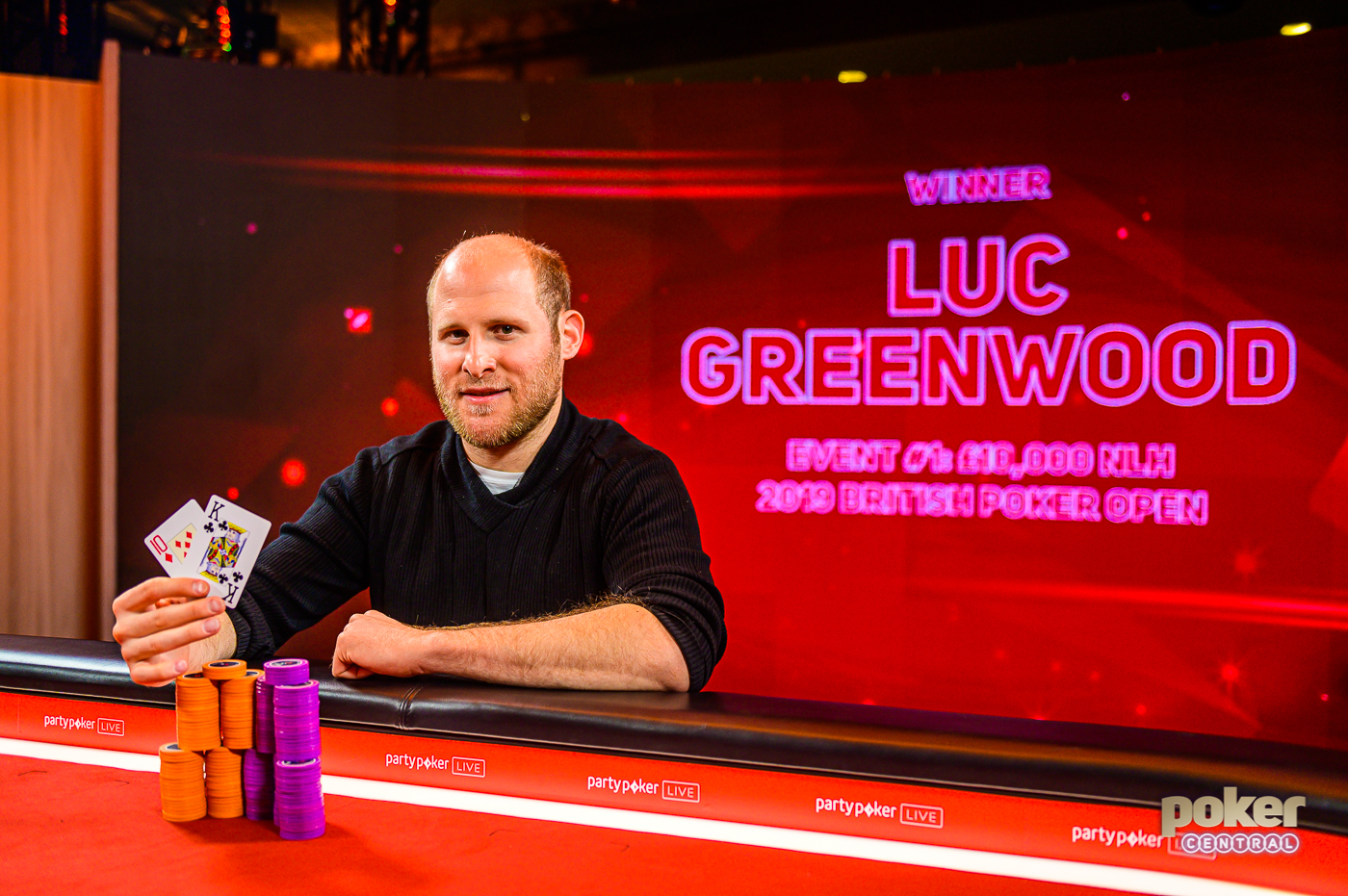 British Poker Open: Luc Greenwood gewinnt das 10k Auftaktevent