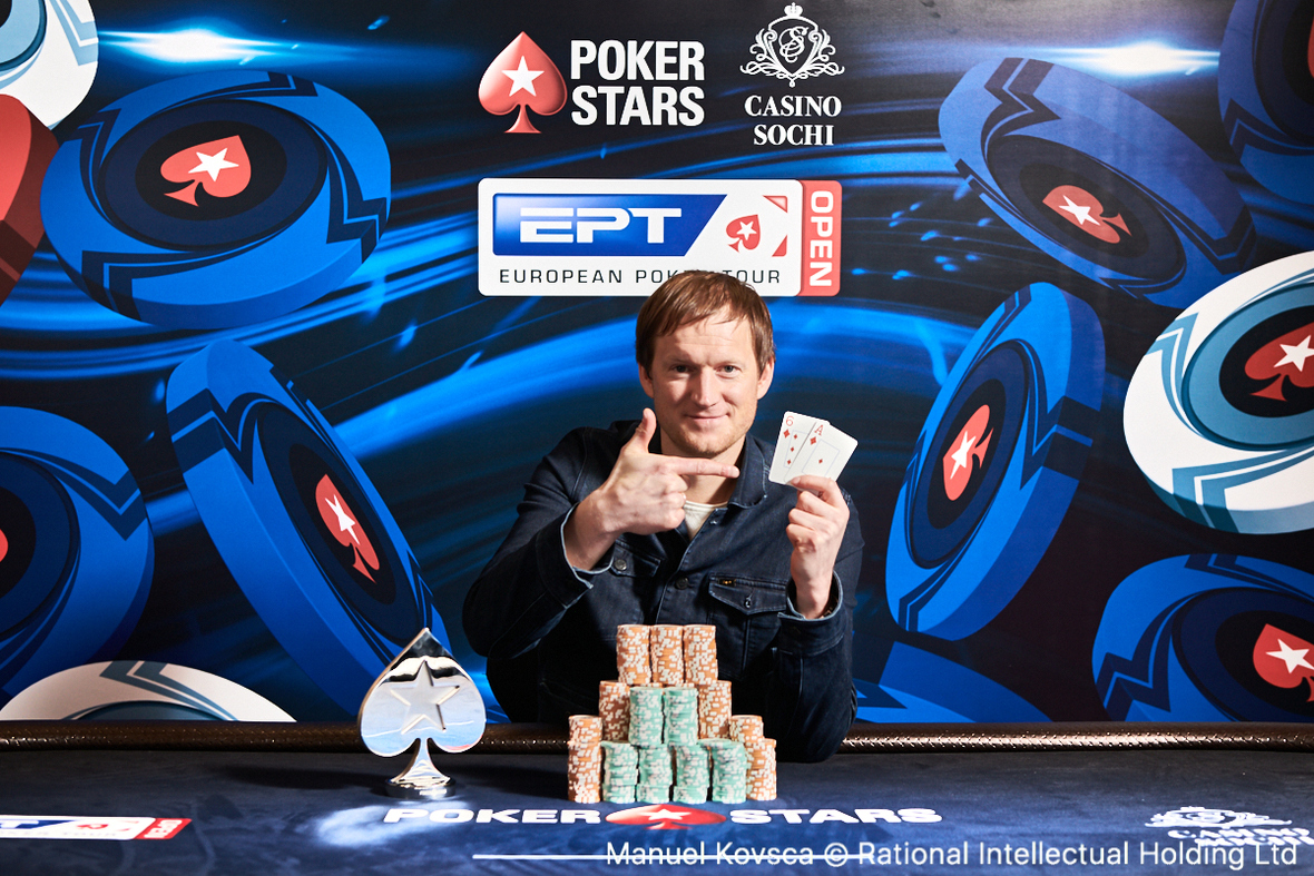 EPT Open Sochi: Alexey Krasnov gewinnt das Weekend Deepstack