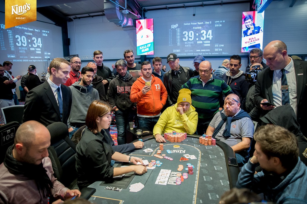 King’s: Josef Snejberg führt im Finale beim Italian Poker Sport Main Event