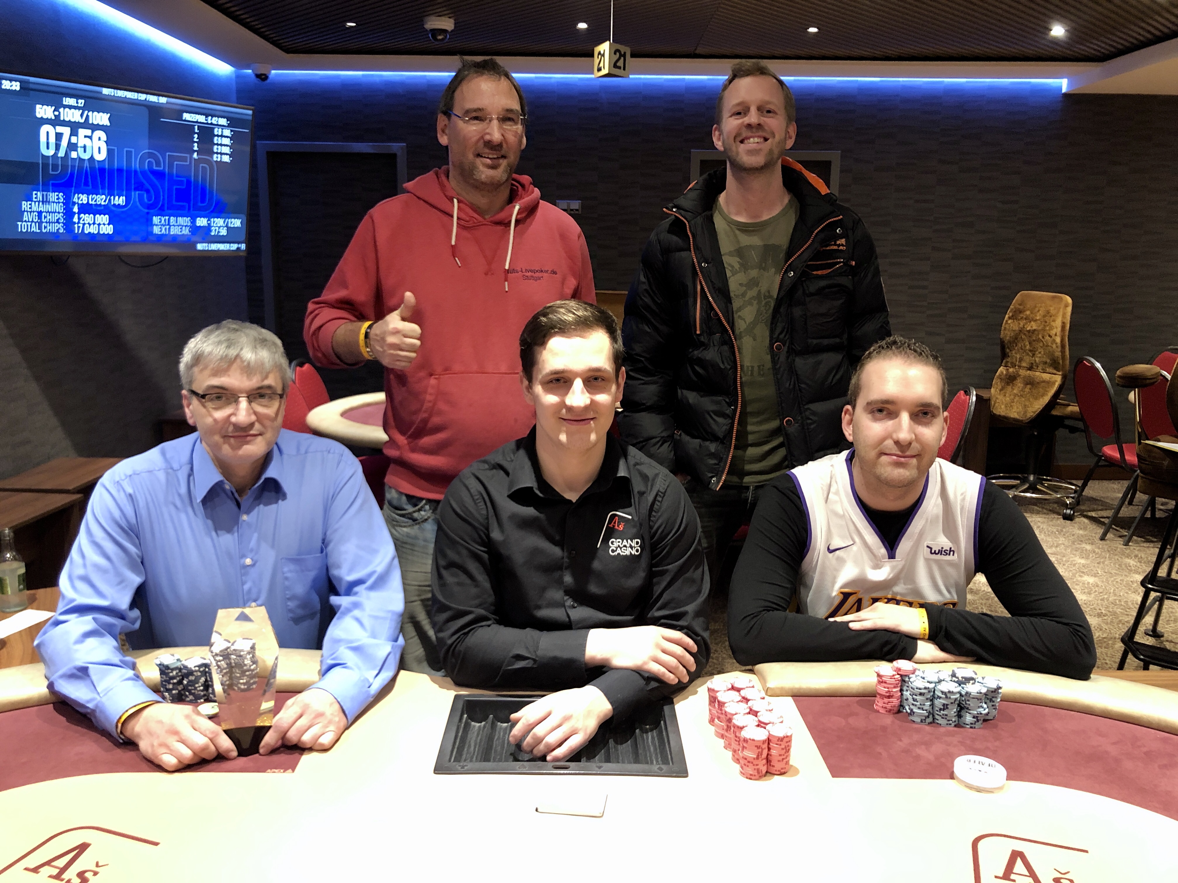 Grand Casino Aš: Giuseppe Robertazzi holt den Nuts Livepoker Cup