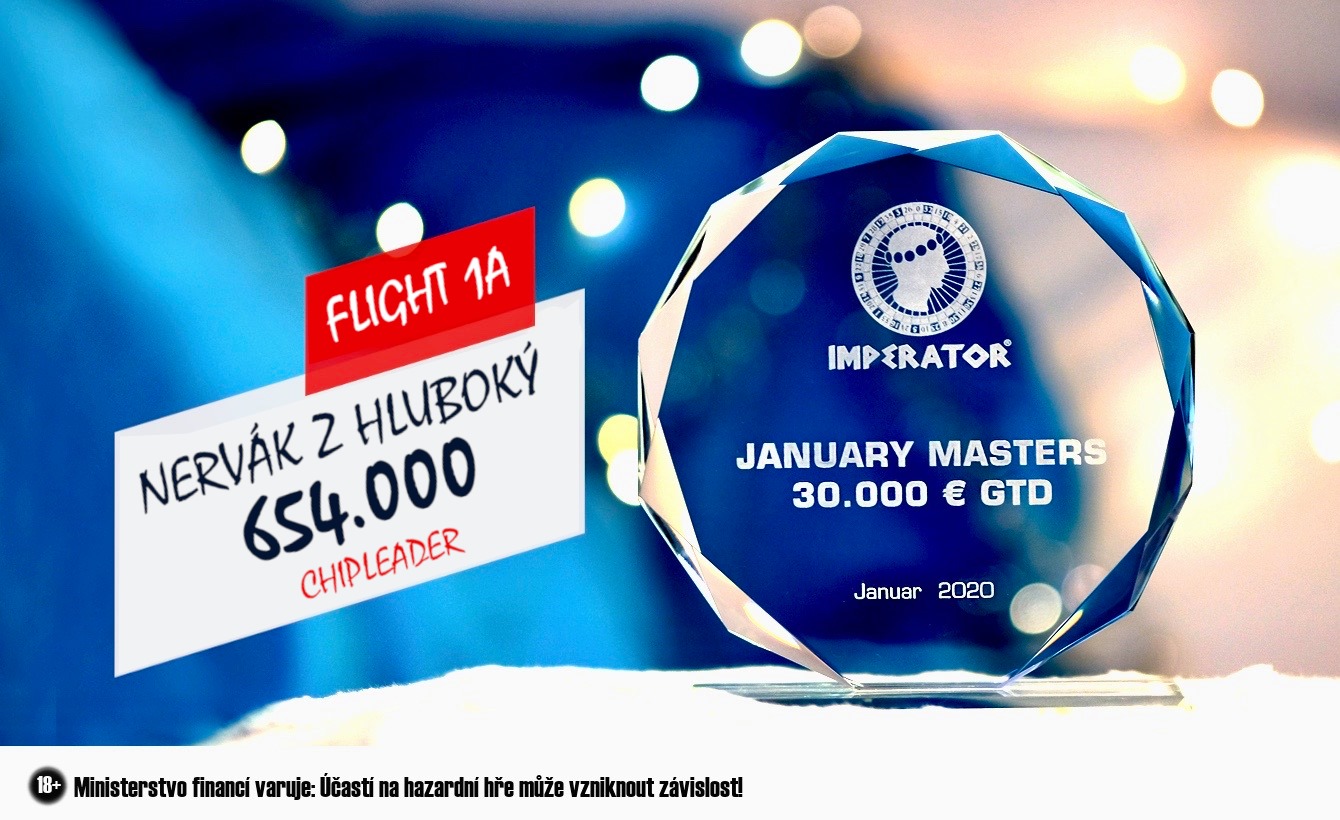 Casino Imperator: Nervak führt zum Start der January Masters 30k