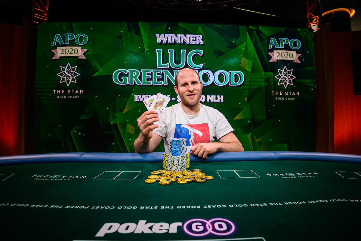 Australian Poker Open: Luc Greenwood siegt beim A$50.000 NLH