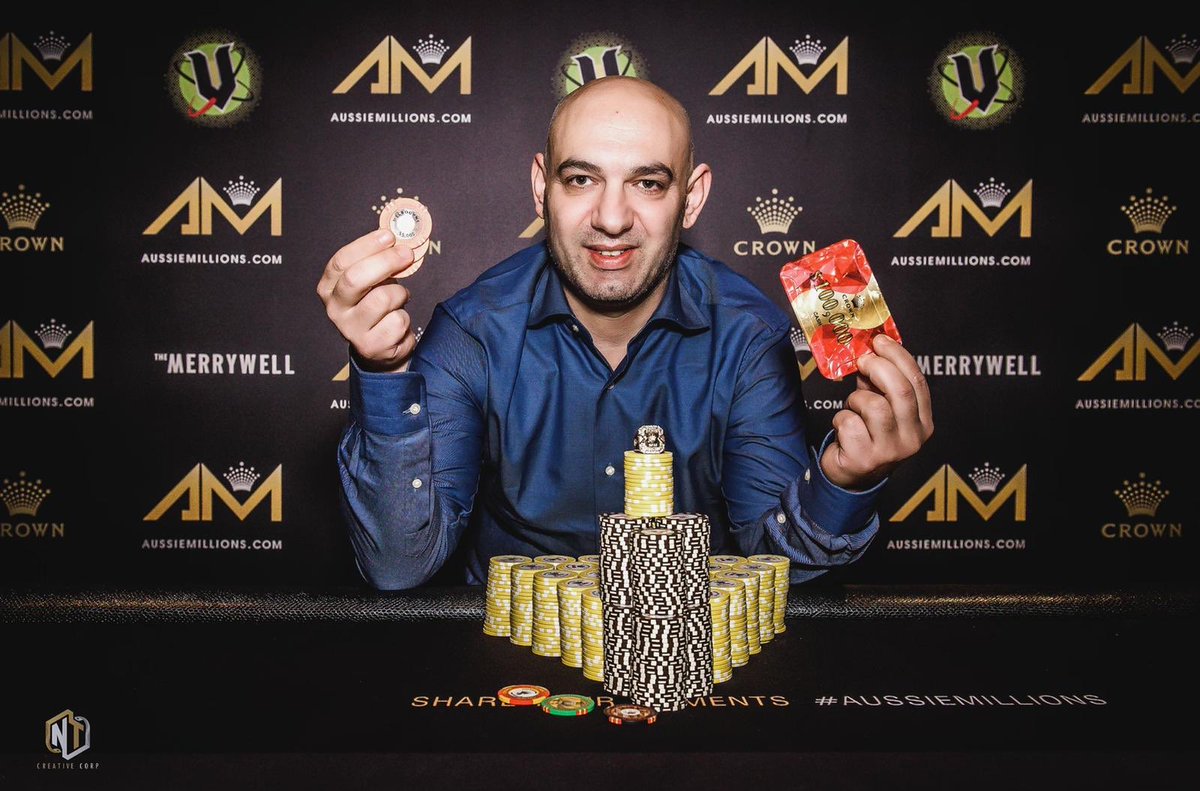 Aussie Millions: Pasquale Braco gewinnt, Philipp Kämpf holt Rang 3