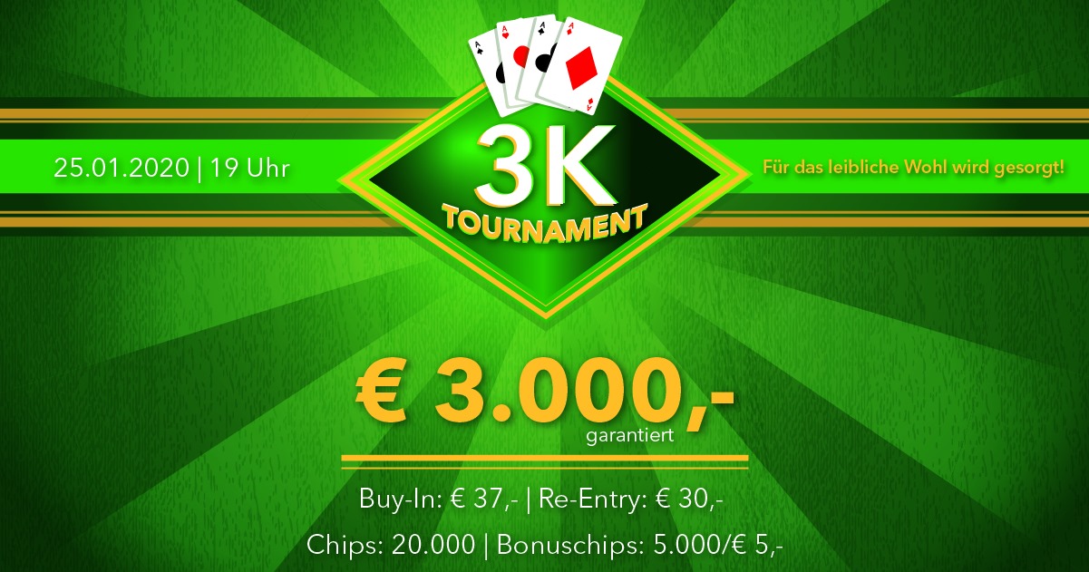 Alpha Casino Graz: 4-Way Deal beendet das 3k Tournament am Samstag
