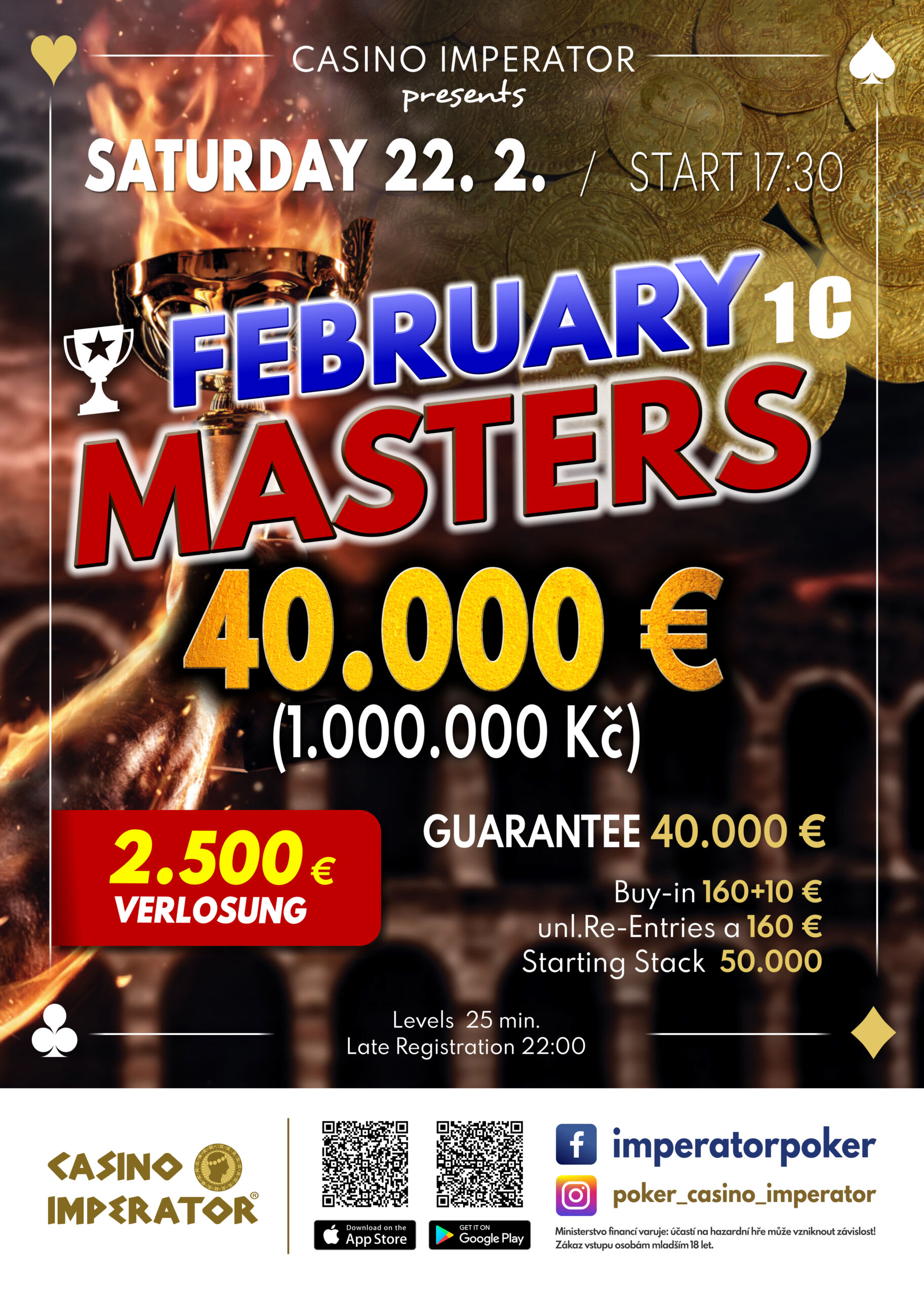 Casino Imperator: Extra-Value im Turbo Flight der February Masters