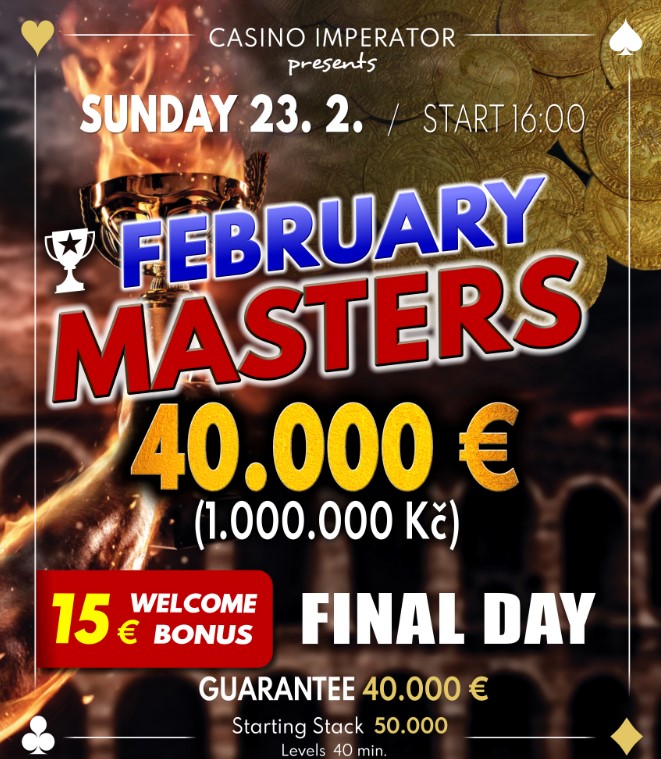 Casino Imperator: High Stack Freezeout und der Februarplan