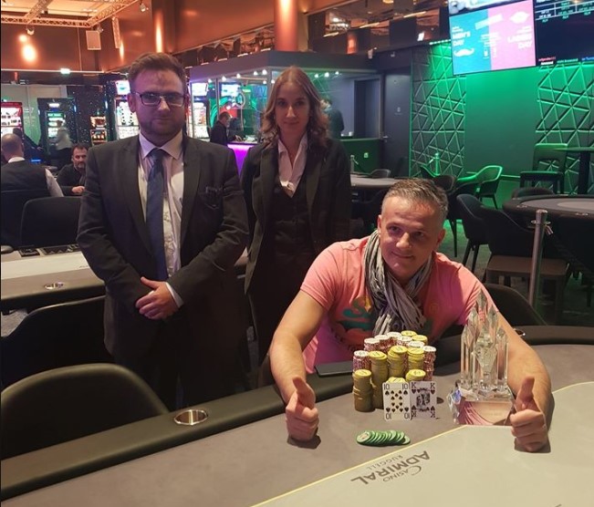 Admiral Poker Club Ruggell: Salvatore Greco gewinnt die Liechtenstein Super Bounty