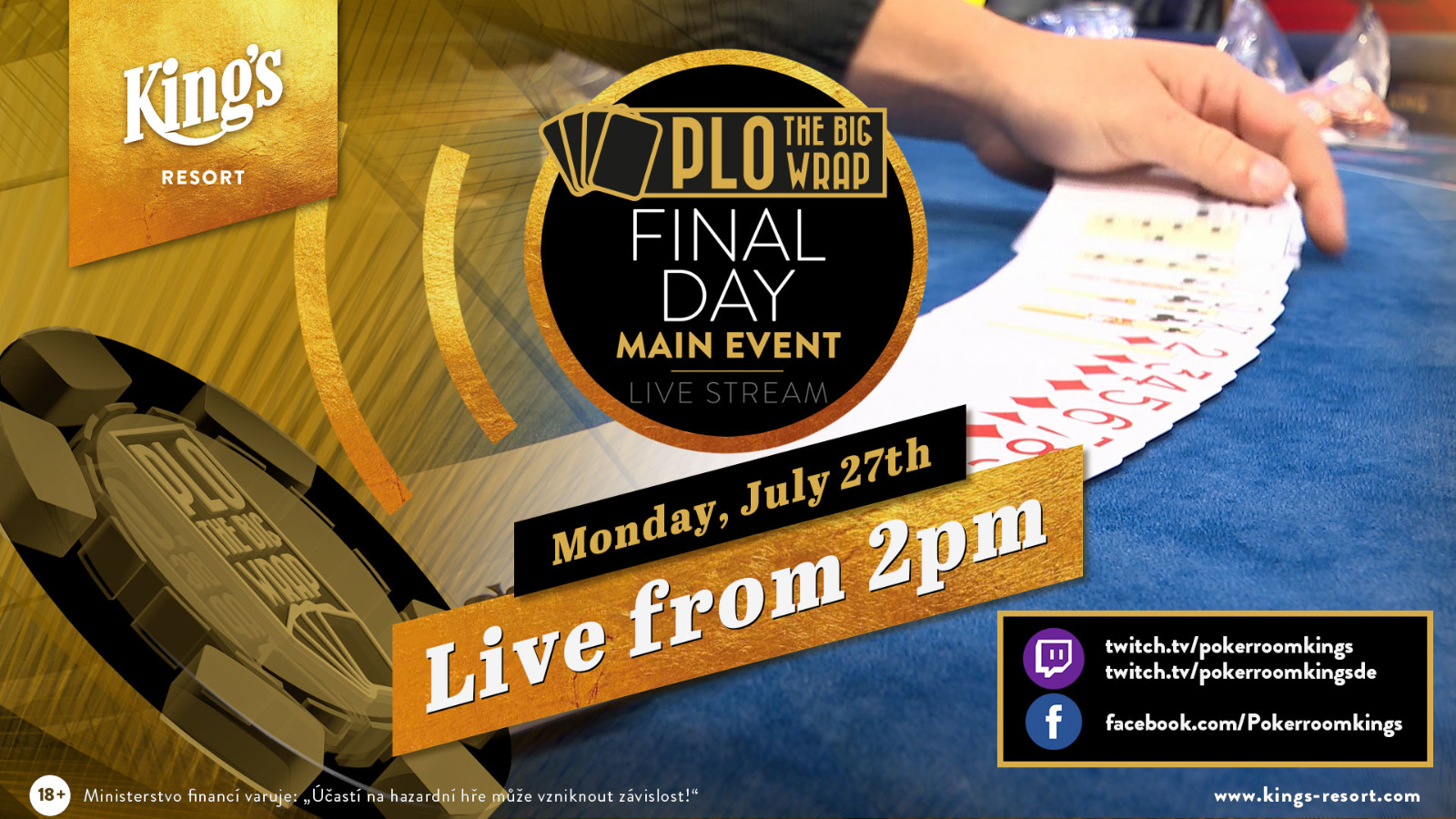 King’s: Big Wrap PLO Main Event Finale Livestream
