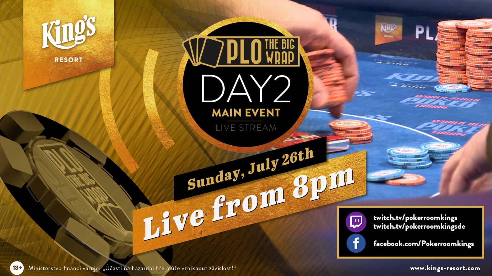 King’s: Big Wrap PLO Main Event Tag 2 Livestream