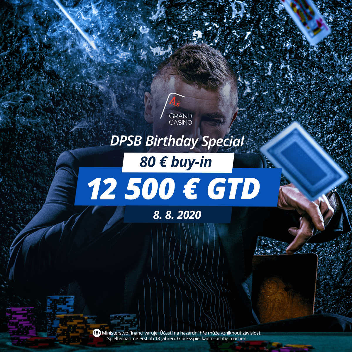 Grand Casino Aš: Der Deutsche Poker Sportbund feiert Geburtstag