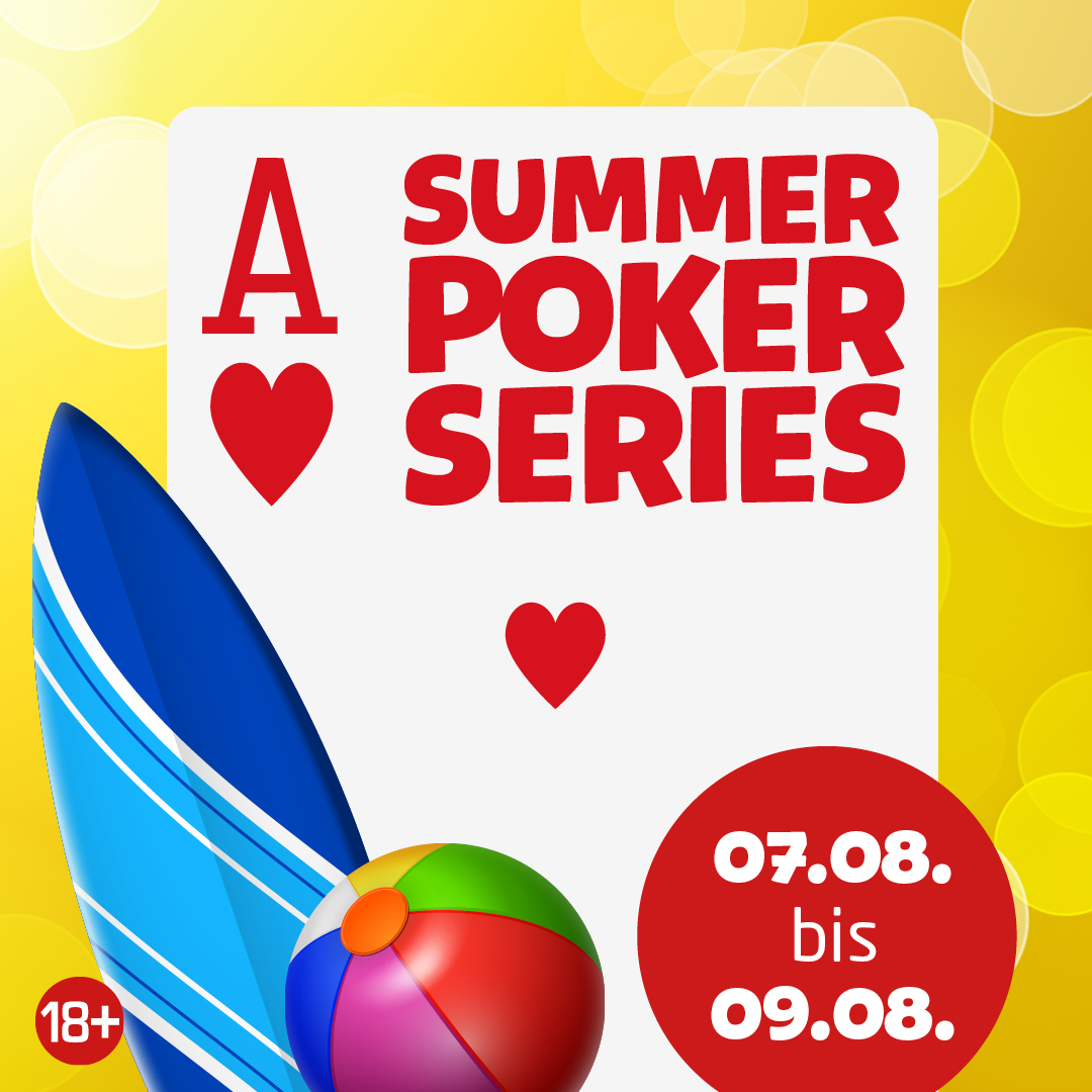 Win2day.at: Erfolgreicher Start in die Summer Poker Series