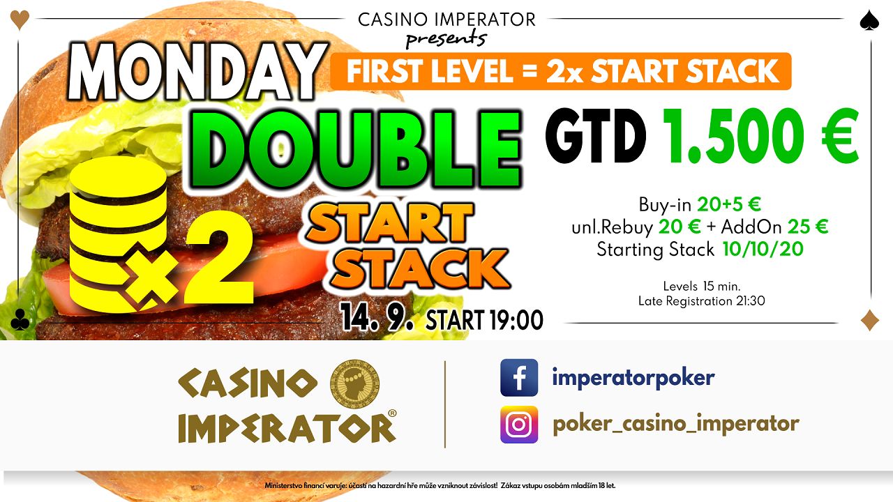 Casino Imperator: Teilung beim Monday Double
