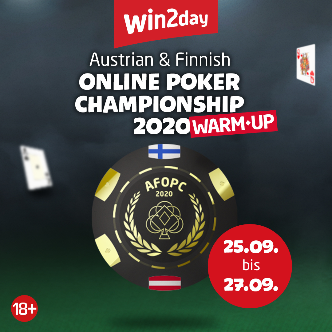 Win2day.at: Nila13 gewinnt das AFOPC Warm-up Main Event